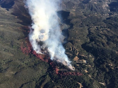 (Mark Nunez/Los Padres Forest Aviation/KEYT-TV via AP)