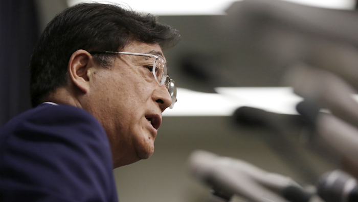 The Japanese government said Tuesday, June 21, 2016 that Mitsubishi Motors Corp. overstated mileage on its vehicles by up to 16 percent, but stopped short of slapping further penalties on the company. (AP Photo/Eugene Hoshiko)