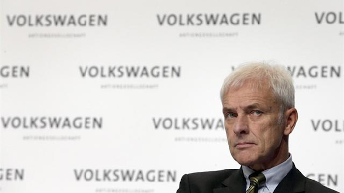 VW CEO Matthias Mueller (AP Photo)
