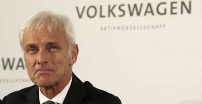 Volkswagen CEO Matthias Mueller (AP Photo/Michael Sohn,file)