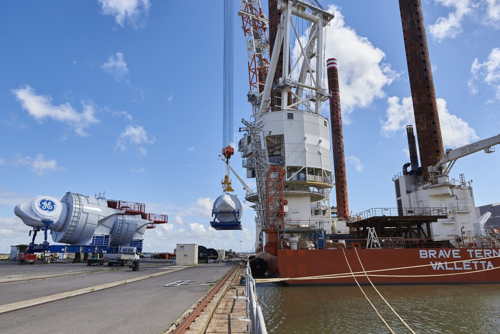 On Block Island, roughly 40 additional workers will join the 30-person crew to help with installing the turbines. They will live on board in the Brave Tern’s 56 cabins. (Image credit: GE Renewable Energy)