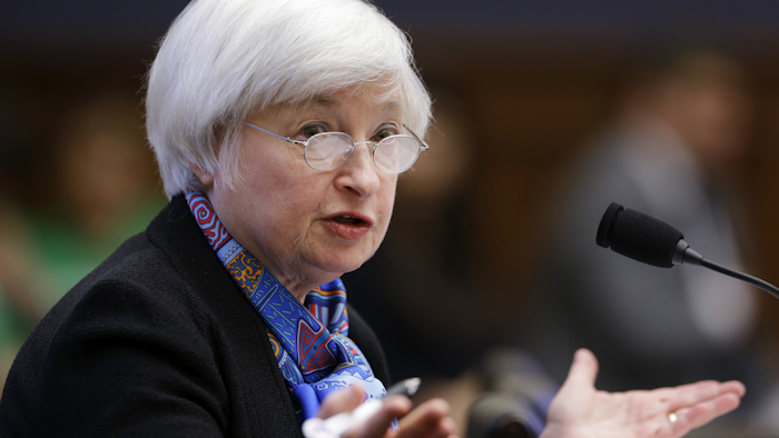 Federal Reserve Chair Janet Yellen testifies on Capitol Hill in Washington, before the House Financial Services Committee hearing on U.S. monetary policy. (AP Photo/Manuel Balce Ceneta, File)