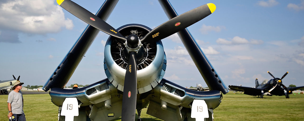 Pilots and collectors from all over the world fly their planes to Oshkosh. (Photo: GE Reports)