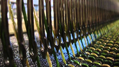 Synthetic grass manufacturing. Photo: Perth European Manufacturing