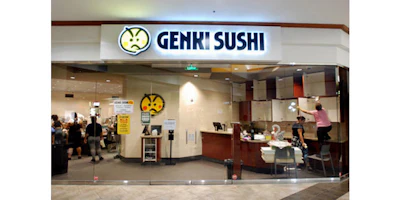 In this Tuesday, Aug. 16, 2016 file photo, employees clean the Genki Sushi conveyor belt restaurant chain in Aiea, Hawaii. U.S. Food and Drug Administration tests found hepatitis A in scallops from the Philippines, which have been identified as the likely source of a Hawaii outbreak of the virus. The Hawaii Department of Health announced Thursday, Aug. 18, 2016, FDA laboratory test results of frozen Sea Port Bay Scallops. On Monday, health officials ordered Genki Sushi restaurants on Oahu and Kauai to close. (AP Photo/Caleb Jones, File)