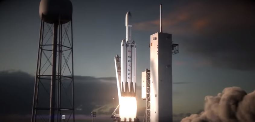 Mnet 85491 Spacex Rocket Lanch Vid