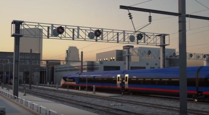 Mnet 86711 Amtrak New Trains