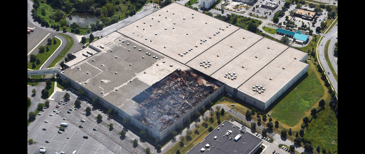 Police Say Fire At Gap Inc. Distribution Center Was Set