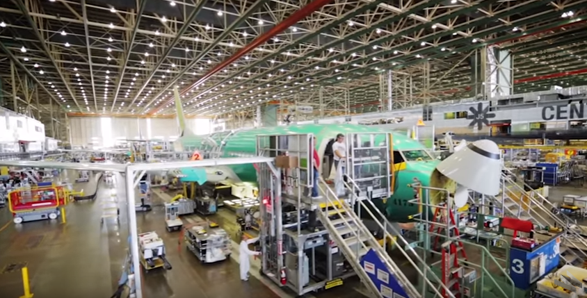 Mnet 89961 Boeing Airplane Wired