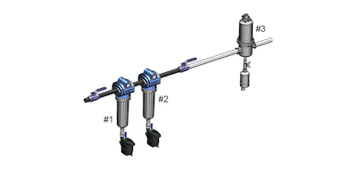 Illustration A. Recommended Compressed Air Filtration