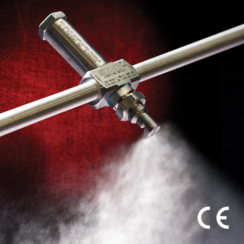 No Drip Spray Nozzle Conserves Liquid Fits In Tight Spaces