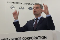Ogi Redzic, senior vice president of the Renault-Nissan Alliance, speaks to reporters at the Nissan headquarters in Yokohama, west of Tokyo, Tuesday, Oct. 25, 2016. (Image credit: Nissan via AP)