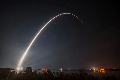 The most advanced weather satellite ever built rocketed into space Saturday night, part of an $11 billion effort to revolutionize forecasting and save lives. (United Launch Alliance via AP)