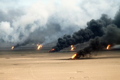 What It's Like Fighting an Oil Field Fire in Iraq 