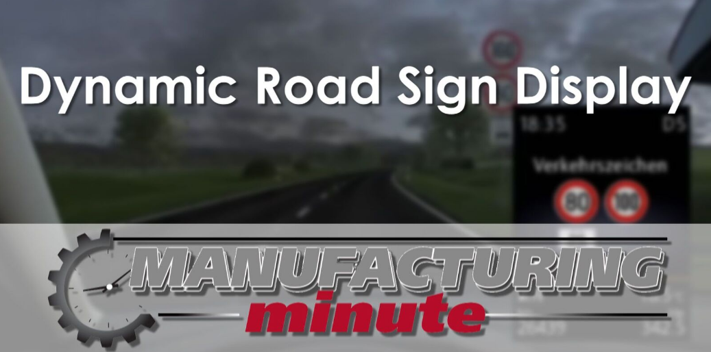 Mnet 100601 Mm Vw Road Sign Display