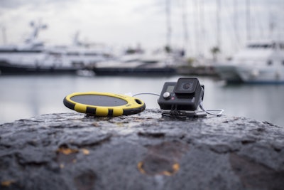 This pocket-size solar panel can charge a GoPro camera. (Image credit: Tespack)