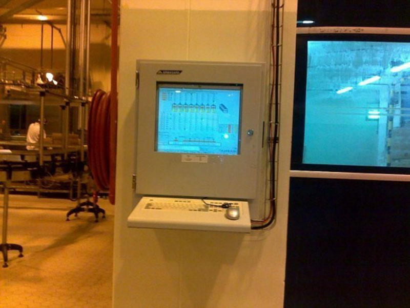 Industrial computer enclosures enable the use of desktop computers on the shop floor.