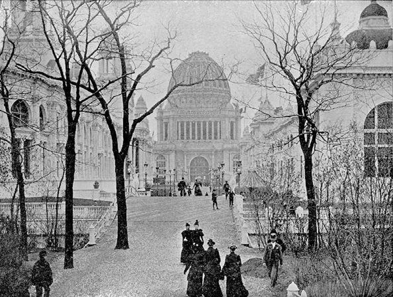 Photograph from Shepp's World's Fair Photographed, Chicago and Philadelphia, 1893, and from Glimpses of the World's Fair Through a Camera, Chicago, 1893.