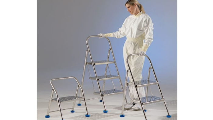 Mnet 125146 Cleanroom Folding Step Ladder