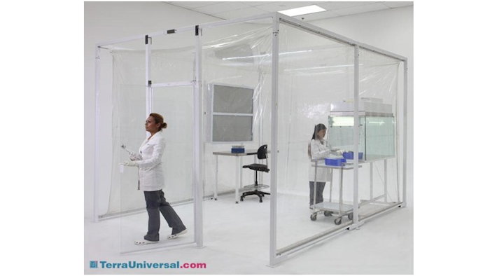 Mnet 125208 Ez Up External Frame Cleanroom