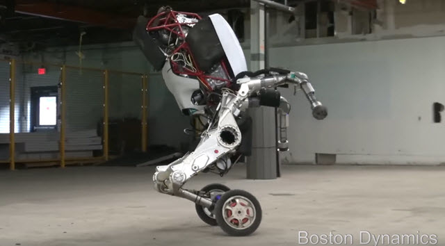 Mnet 103021 Boston Dynamics Handle Robot