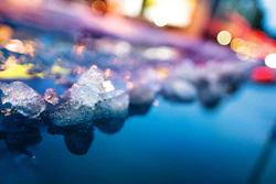 Mnet 125373 Melting Ice On The Street