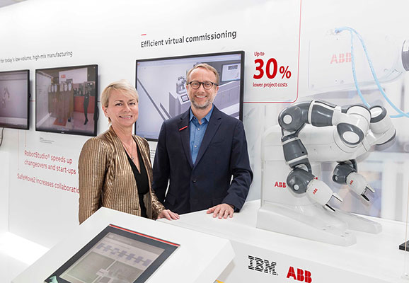 At the Hannover Messe, IBM and ABB announced a new partnership in industrial artificial intelligence that will combine the power of IBM Watson with ABB's comprehensive digital offering ABB Ability to unlock new value for clients in a utilities, industry, transport and infrastructure. Harriet Green, General Manager Watson IOT, Customer Engagement and Education, IBM and Guido Jouret, Chief Digital Officer, ABB discuss the future of cognitive and industrial machines.