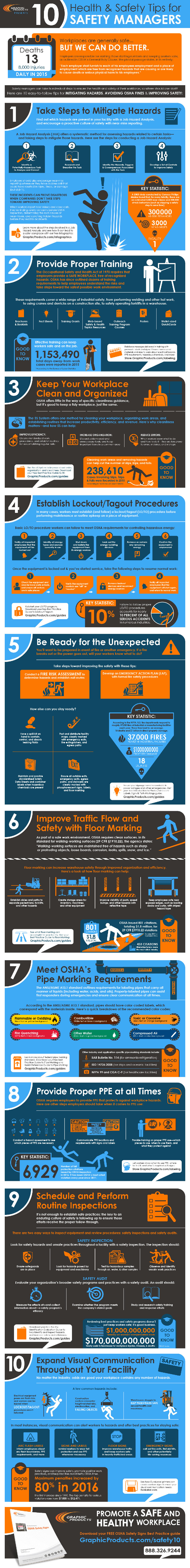 Mnet 174817 10 Health Safety Tips Safety Managers Infographc