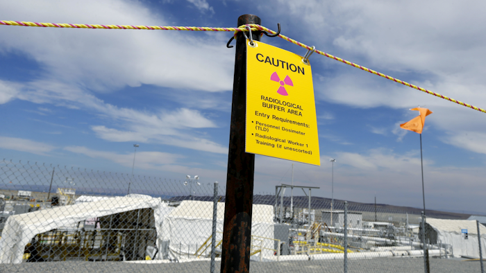An emergency has been declared Tuesday, May 9, 2017, at the Hanford Nuclear Reservation after a portion of a tunnel that contained rail cars full of nuclear waste collapsed. Randy Bradbury, a spokesman for the Washington state Department of Ecology, said officials detected no release of radiation and no workers were injured. (AP Photo/Ted S. Warren, file)