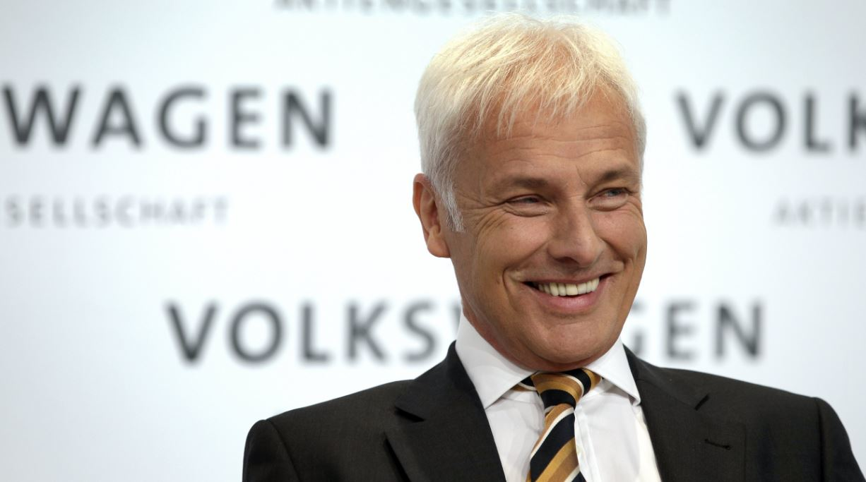 Volkswagen CEO Matthias Mueller (AP photo)