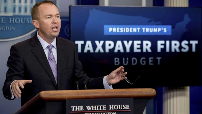 White House Budget Director Mick Mulvaney (AP photo)