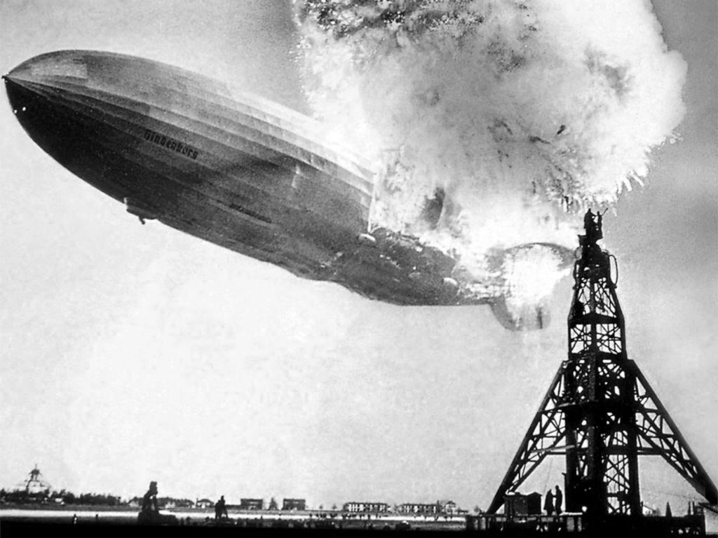 Blimp Crash Hindenburg