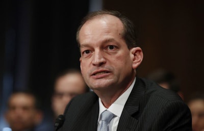 Labor Secretary Alex Acosta (AP photo)