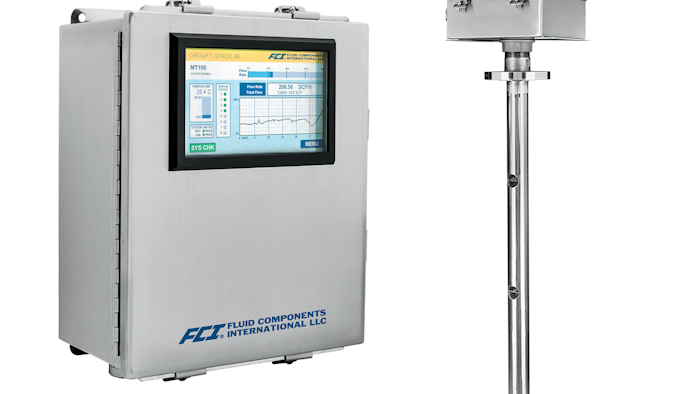 Mnet 125589 Fci Mt100 Flow Meter White Hi