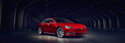 The Model S (Image courtesy of Tesla)