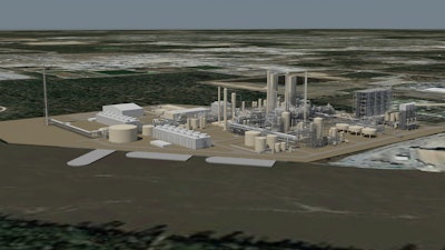 The proposed Lake Charles Methanol plant