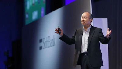 SoftBank Group CEO Masayoshi Son speaks during a presentation in Tokyo (AP photo)