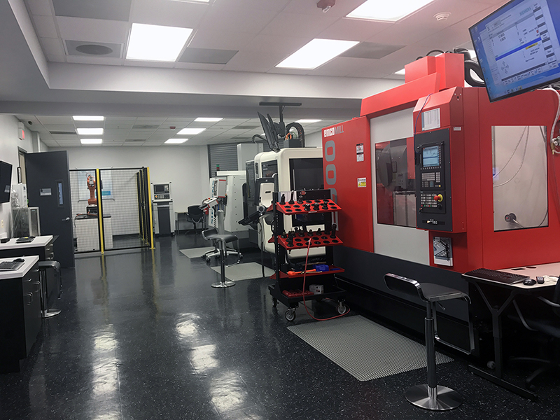 The machine lab at the Siemens TAC etc. (Siemens Photo)