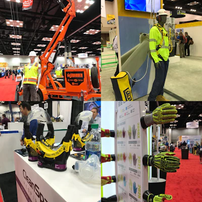 A look at four safety products on display on the NSC expo floor, with all four having a place on OSHA's Top 10 violations list.