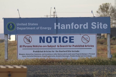 The U.S. Department of Energy said Wednesday, Oct. 4, 2017 that workers at Hanford have started injecting grout into a partially collapsed tunnel that contains radioactive wastes left over from the production of nuclear weapons. (AP Photo/Manuel Valdes, File)