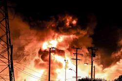 Mnet 175773 La Oil Refinery Fire