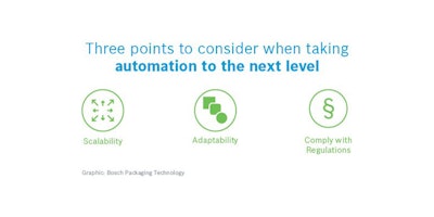 Chart 2: Three points to consider when taking automation to the next level