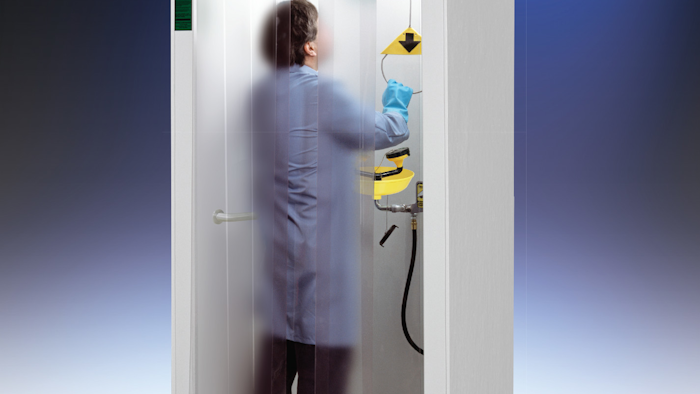 Mnet 175991 Emergency Shower Image Single White Sides 5