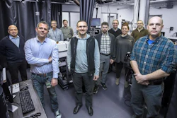 Members of the plasma nanosynthesis team. Front row from left: Alexandros Gerakis, Vladimir Vekseleman, Shurik Yatom. Back row from left: Yevgeny Raitses, Bruce Koel, Igor Kaganovich, Alexander Khrabry, Brent Stratton, Rachel Selinsky, Andrei Khodak. Image credit: Elle Starkman/Office of Communications