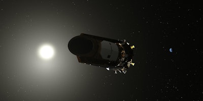 An artist's rendition of the Kepler space telescope. Image credit: NASA