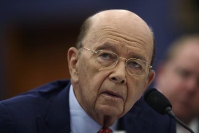 Commerce Secretary Wilbur Ross testifies before a House Committee on Appropriation subcommittee hearing on Capitol Hill in Washington, Tuesday, March 20, 2018. Image credit: AP Photo/Pablo Martinez Monsivais