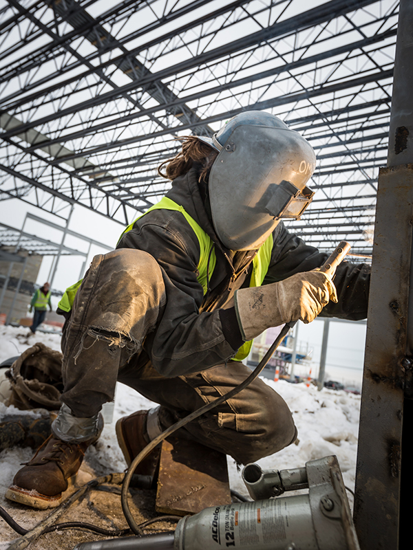 Lincoln Electric equipment was used in the construction of the Welding Technology & Training Center. (Lincoln Electric photo)