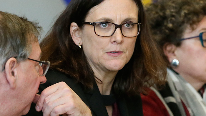 Mnet 194476 Eu Trade Commissioner Cecilia Malmstroem Ap
