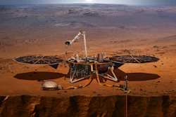 Artist's impression of Mars InSight. Image credit: NASA