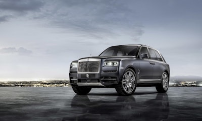 This photo provided by BMW Group shows the Rolls-Royce Cullinan. Image credit: BMW Group via AP